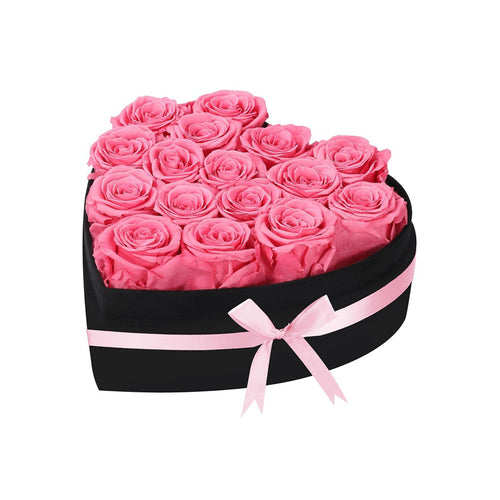 Eternal Preserved Roses Luxury Gift for Her 16 Roses Pink